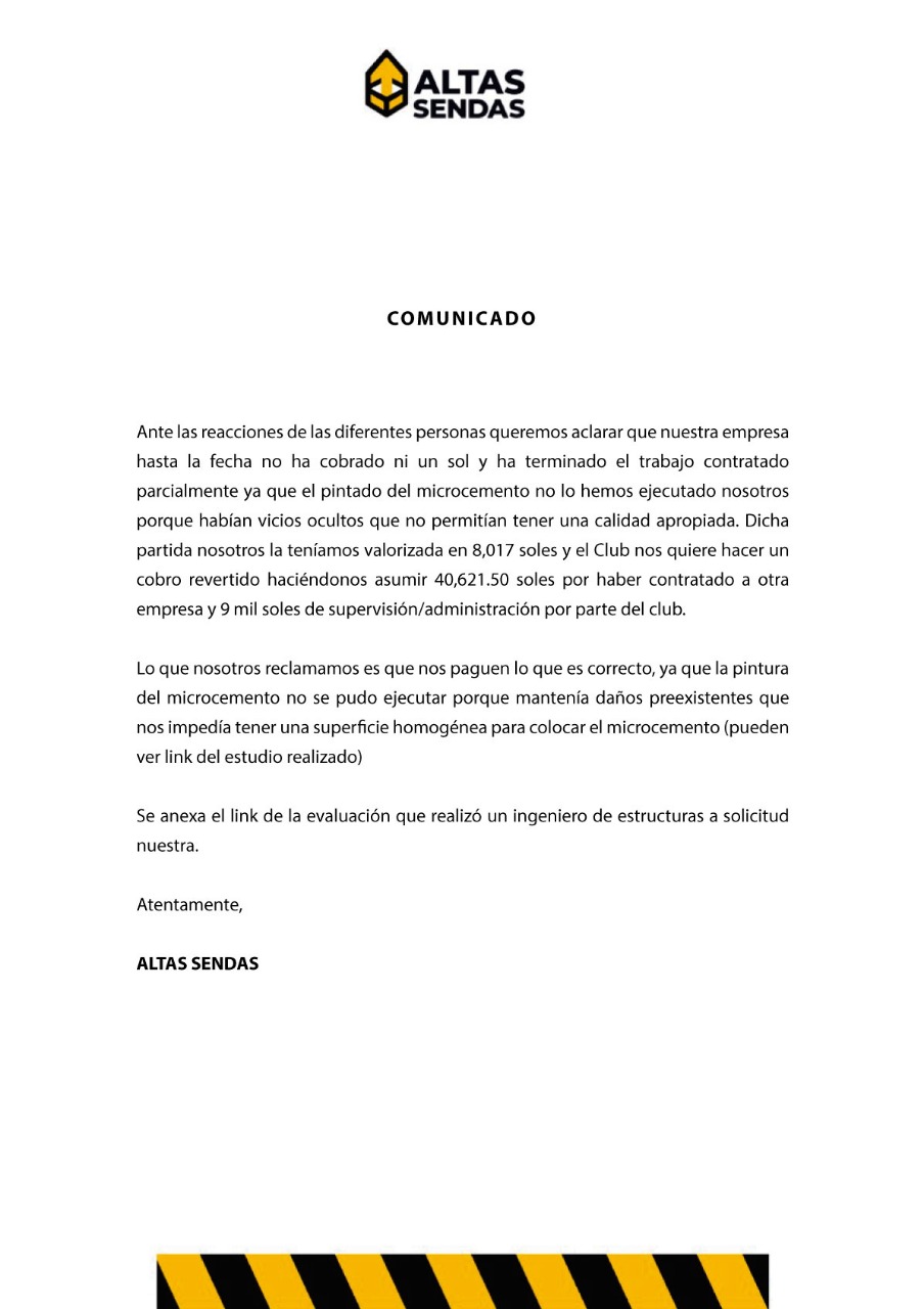 acusación al club regatas lima